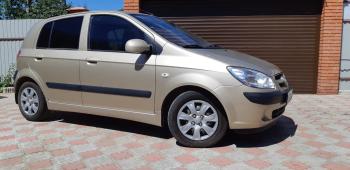1 969 р. Пластиковые накладки порогов Фанат Тюнинг  Hyundai Getz  TB (2002-2010) хэтчбэк 5 дв. дорестайлинг, хэтчбэк 5 дв. рестайлинг (неокрашенные (глянец под окраску))  с доставкой в г. Керчь. Увеличить фотографию 2