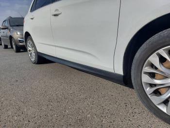 3 499 р. Пластиковые накладки порогов Фанат Тюнинг CITROEN C4 B7 хэтчбэк 5 дв. (2011-2018) (неокрашенные (глянец под окраску))  с доставкой в г. Керчь. Увеличить фотографию 5