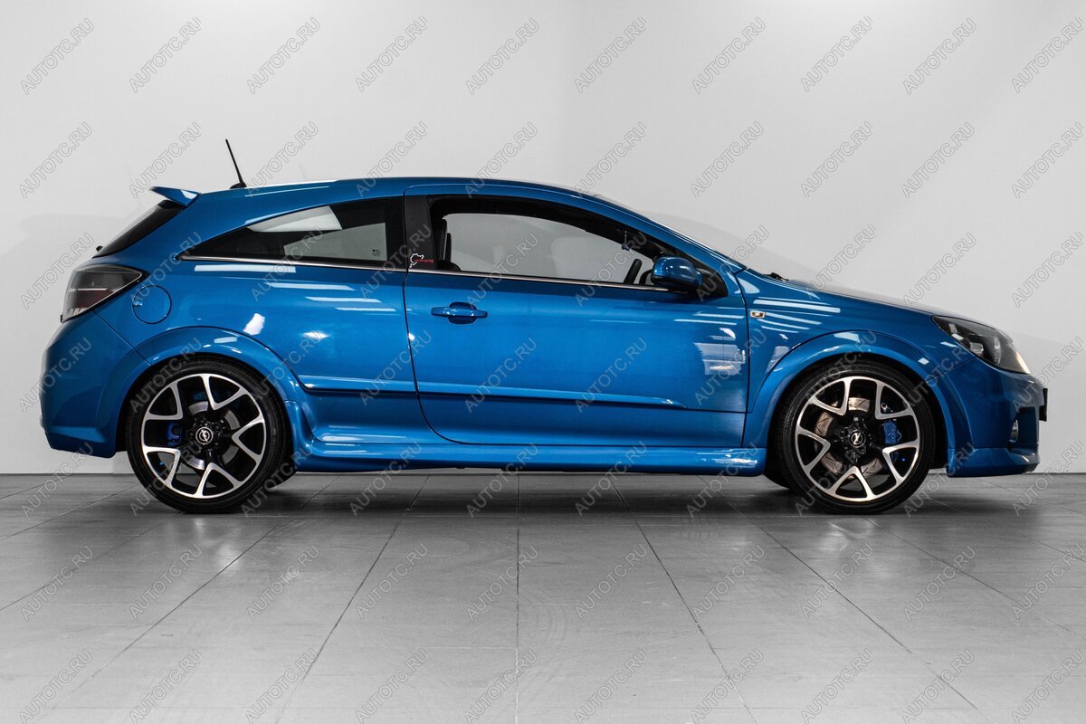 3 289 р. Пластиковые накладки порогов Фанат Тюнинг OPC  Opel Astra  H GTC (2004-2011) хэтчбек 3 дв. дорестайлинг, хэтчбек 3 дв. рестайлинг (неокрашенные (глянец под окраску))  с доставкой в г. Керчь