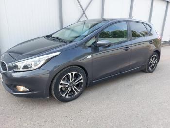 3 289 р. Пластиковые накладки порогов Фанат Тюнинг  KIA Ceed  2 JD (2012-2018) дорестайлинг универсал, дорестайлинг, хэтчбэк, рестайлинг универсал, рестайлинг, хэтчбэк (неокрашенные (глянец под окраску))  с доставкой в г. Керчь. Увеличить фотографию 4