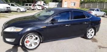 3 499 р. Пластиковые накладки порогов Фанат Тюнинг  Ford Mondeo (2007-2014) Mk4,BD дорестайлинг, седан, Mk4,DG дорестайлинг, универсал, Mk4,BD рестайлинг, седан, Mk4,DG рестайлинг, универсал (неокрашенные (глянец под окраску))  с доставкой в г. Керчь. Увеличить фотографию 3