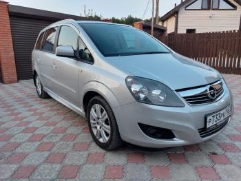 3 499 р. Пластиковые накладки порогов Фанат Тюнинг  Opel Zafira  В (2005-2015) дорестайлинг, рестайлинг (неокрашенные (глянец под окраску))  с доставкой в г. Керчь. Увеличить фотографию 3