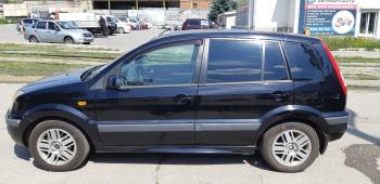 3 499 р. Пластиковые накладки порогов Фанат Тюнинг Ford Fusion 1 хэтчбэк дорестайлинг (2002-2005) (неокрашенные (глянец под окраску))  с доставкой в г. Керчь. Увеличить фотографию 3