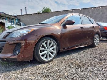 3 499 р. Пластиковые накладки порогов Фанат Тюнинг  Mazda 3/Axela  BL (2011-2013) рестайлинг, хэтчбэк (неокрашенные (глянец под окраску))  с доставкой в г. Керчь. Увеличить фотографию 3