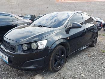 3 499 р. Пластиковые накладки порогов Фанат Тюнинг Chevrolet Aveo T300 седан (2011-2015) (неокрашенные)  с доставкой в г. Керчь. Увеличить фотографию 2