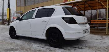 3 499 р. Пластиковые накладки порогов Фанат Тюнинг  Opel Astra  H (2004-2015) хэтчбек 5дв дорестайлинг, хэтчбек 5дв рестайлинг (неокрашенные (глянец под окраску))  с доставкой в г. Керчь. Увеличить фотографию 3