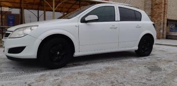 3 499 р. Пластиковые накладки порогов Фанат Тюнинг  Opel Astra  H (2004-2015) хэтчбек 5дв дорестайлинг, хэтчбек 5дв рестайлинг (неокрашенные (глянец под окраску))  с доставкой в г. Керчь. Увеличить фотографию 2