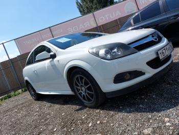 3 499 р. Пластиковые накладки порогов Фанат Тюнинг  Opel Astra  H GTC (2004-2011) хэтчбек 3 дв. дорестайлинг, хэтчбек 3 дв. рестайлинг (неокрашенные (глянец под окраску))  с доставкой в г. Керчь. Увеличить фотографию 3