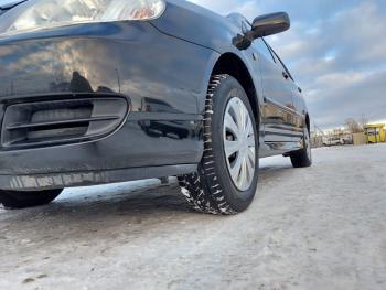 3 499 р. Пластиковые накладки порогов Фанат Тюнинг  Toyota Corolla  E120 (2000-2007) седан дорестайлинг, универсал дорестайлинг, хэтчбек 5 дв. дорестайлинг, седан рестайлинг, универсал рестайлинг, хэтчбек рестайлинг (неокрашенные (глянец под окраску))  с доставкой в г. Керчь. Увеличить фотографию 4