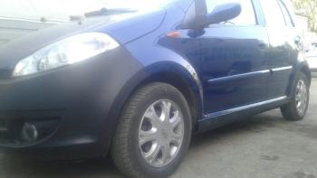 3 499 р. Пластиковые накладки порогов Фанат Тюнинг  Chery Kimo  A1 (2008-2014) хэтчбэк (неокрашенные (глянец под окраску))  с доставкой в г. Керчь. Увеличить фотографию 5
