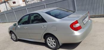 3 499 р. Пластиковые накладки порогов Фанат Тюнинг  Toyota Camry  XV30 (2001-2006) дорестайлинг, рестайлинг (неокрашенные (глянец под окраску))  с доставкой в г. Керчь. Увеличить фотографию 3