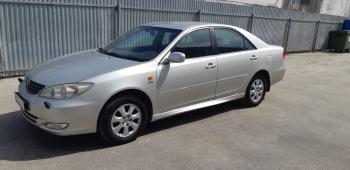 3 499 р. Пластиковые накладки порогов Фанат Тюнинг  Toyota Camry  XV30 (2001-2006) дорестайлинг, рестайлинг (неокрашенные (глянец под окраску))  с доставкой в г. Керчь. Увеличить фотографию 2