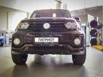 23 999 р. Бампер передний GRAND  Уаз Патриот ( Спорт,  3163 5-дв.,  3163 5 дв.) (2012-2025) 1-ый рестайлинг, 2-ой рестайлинг (неокрашенный)  с доставкой в г. Керчь. Увеличить фотографию 5