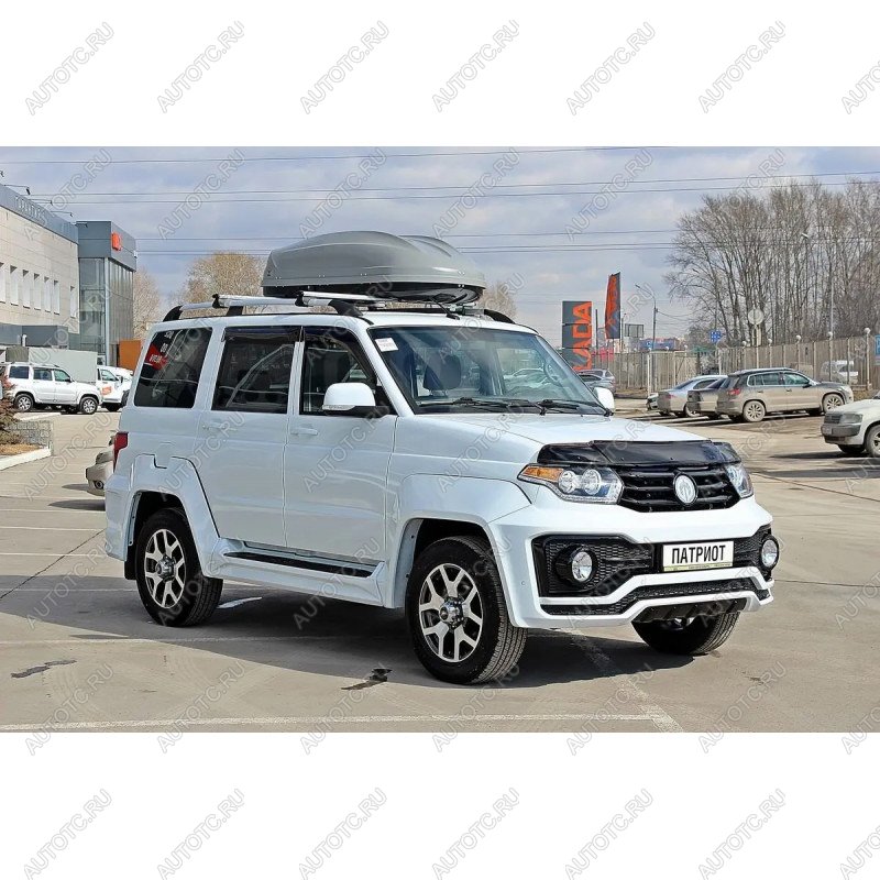 23 999 р. Бампер передний GRAND  Уаз Патриот ( Спорт,  3163 5-дв.,  3163 5 дв.) (2012-2025) 1-ый рестайлинг, 2-ой рестайлинг (неокрашенный)  с доставкой в г. Керчь
