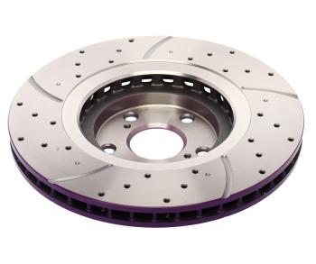 9 949 р. Диск тормозной TOYOTA Highlander (07-),Rav 4 (13-) LEXUS RX (09-) перед.(перфорированный)(1шт.) NIBK  с доставкой в г. Керчь. Увеличить фотографию 2