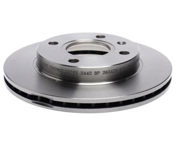Диск тормозной FORD Fiesta (91-02) передний (1шт.) DELPHI