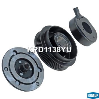 12 549 р. Шкив CHEVROLET Captiva компрессора кондиционера KRAUF  с доставкой в г. Керчь. Увеличить фотографию 2