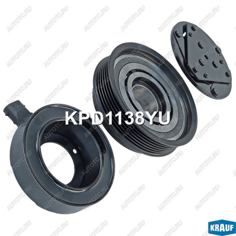 12 549 р. Шкив CHEVROLET Captiva компрессора кондиционера KRAUF  с доставкой в г. Керчь