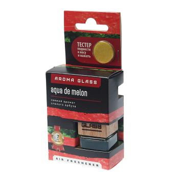 171 р. Ароматизатор подвесной жидкостный (Aqua de Melon) с деревянной крышкой Aroma Glass FOUETTE  с доставкой в г. Керчь. Увеличить фотографию 2