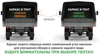 7 849 р. Тент УАЗ-33036 (металлическая платформа) 2-х сторонний усиленный НО ТЕНТ-ПРОМ  с доставкой в г. Керчь. Увеличить фотографию 2