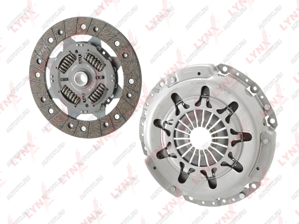 8 549 р. Сцепление FORD Focus,Mondeo,C-Max (1.41.61.8) (16V) (без подшипника) LYNX  с доставкой в г. Керчь