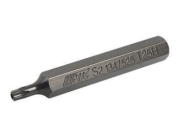 Бита TORX Т25Hх75мм 10мм удлиненная S2 JTC