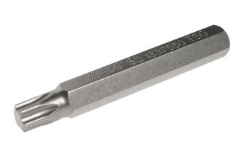 Бита TORX Т50х75мм 10мм удлиненная S2 JTC