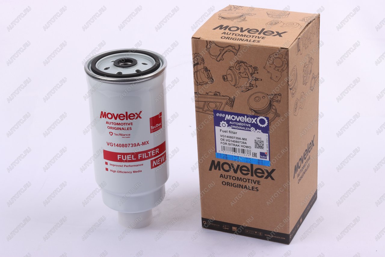 539 р. Фильтр топливный SITRAK HOWO тонкой очистки MOVELEX  с доставкой в г. Керчь