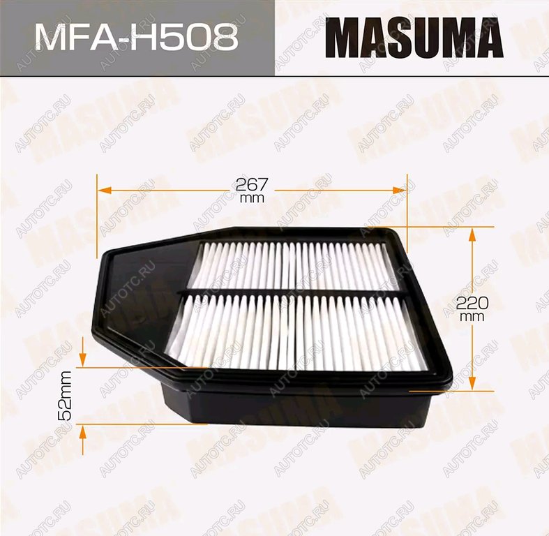 629 р. Фильтр воздушный HONDA Accord (08-) MASUMA  с доставкой в г. Керчь
