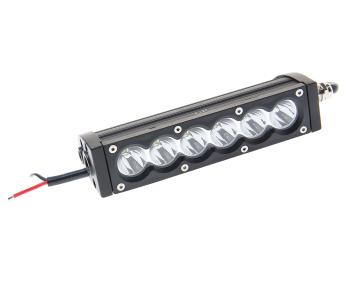 Балка светодиодная 1224V 30W (6 светодиодов) 180х46х74мм (дальний свет) однорядная SAMRAI