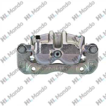 8 299 р. Суппорт HYUNDAI Santa Fe (00-) передний левый (2WD) MANDO  с доставкой в г. Керчь. Увеличить фотографию 10