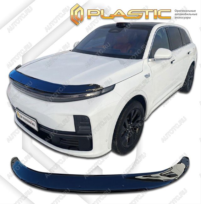 3 099 р. Дефлектор капота (exclusive)(рынок Китая) CA-Plastic  Li L7 (2022-2025) (Classic черный)  с доставкой в г. Керчь