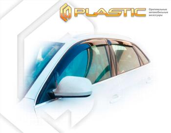 Дефлектора окон CA-Plastic Audi Q5 8R дорестайлинг (2008-2012)