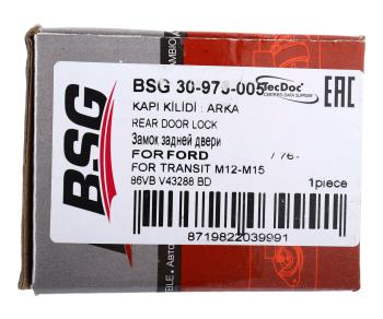 1 299 р. Замок двери FORD Transit (14-) задней BSG  с доставкой в г. Керчь. Увеличить фотографию 5