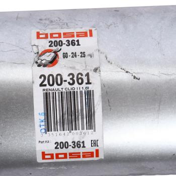 7 899 р. Глушитель RENAULT Symbol (98-08) средняя часть BOSAL  с доставкой в г. Керчь. Увеличить фотографию 3