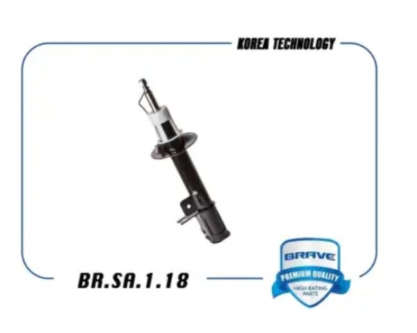 3 239 р. Амортизатор задний левый Brave Chevrolet Lacetti седан (2002-2013)  с доставкой в г. Керчь