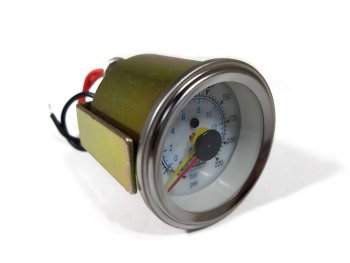 5 799 р. Манометр VIAIR 2 220 PSI, 2 контура, с подсветкой, белый Viair 90081  с доставкой в г. Керчь. Увеличить фотографию 2