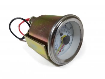 5 799 р. Манометр VIAIR 2 160 PSI, 2 контура, с подсветкой, белый Viair 90083  с доставкой в г. Керчь. Увеличить фотографию 2
