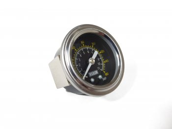 1 149 р. Манометр VIAIR 1.5 160 PSI, черный Viair 90085  с доставкой в г. Керчь. Увеличить фотографию 2