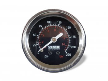 1 999 р. Манометр VIAIR 2 220 PSI, с подсветкой, черный Viair 90090  с доставкой в г. Керчь. Увеличить фотографию 5