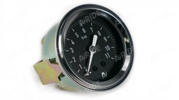 1 259 р. Манометр ARIDE 51 мм, 1х11 бар (160 PSI), 2, черный Арайд м 51 1 11  с доставкой в г. Керчь. Увеличить фотографию 2