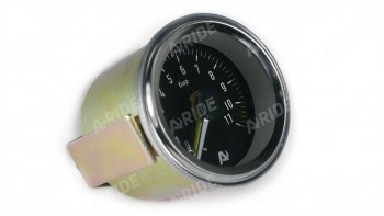 3 299 р. Манометр ARIDE 53 мм, 2х11 бар (160 PSI), 2, черный Арайд м 53 2 11  с доставкой в г. Керчь. Увеличить фотографию 2