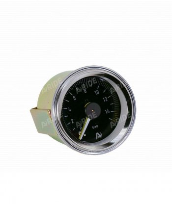 2 699 р. Манометр ARIDE 53 мм, 2х15 бар (220 PSI), 2, черный Арайд м 53 2 15  с доставкой в г. Керчь. Увеличить фотографию 3