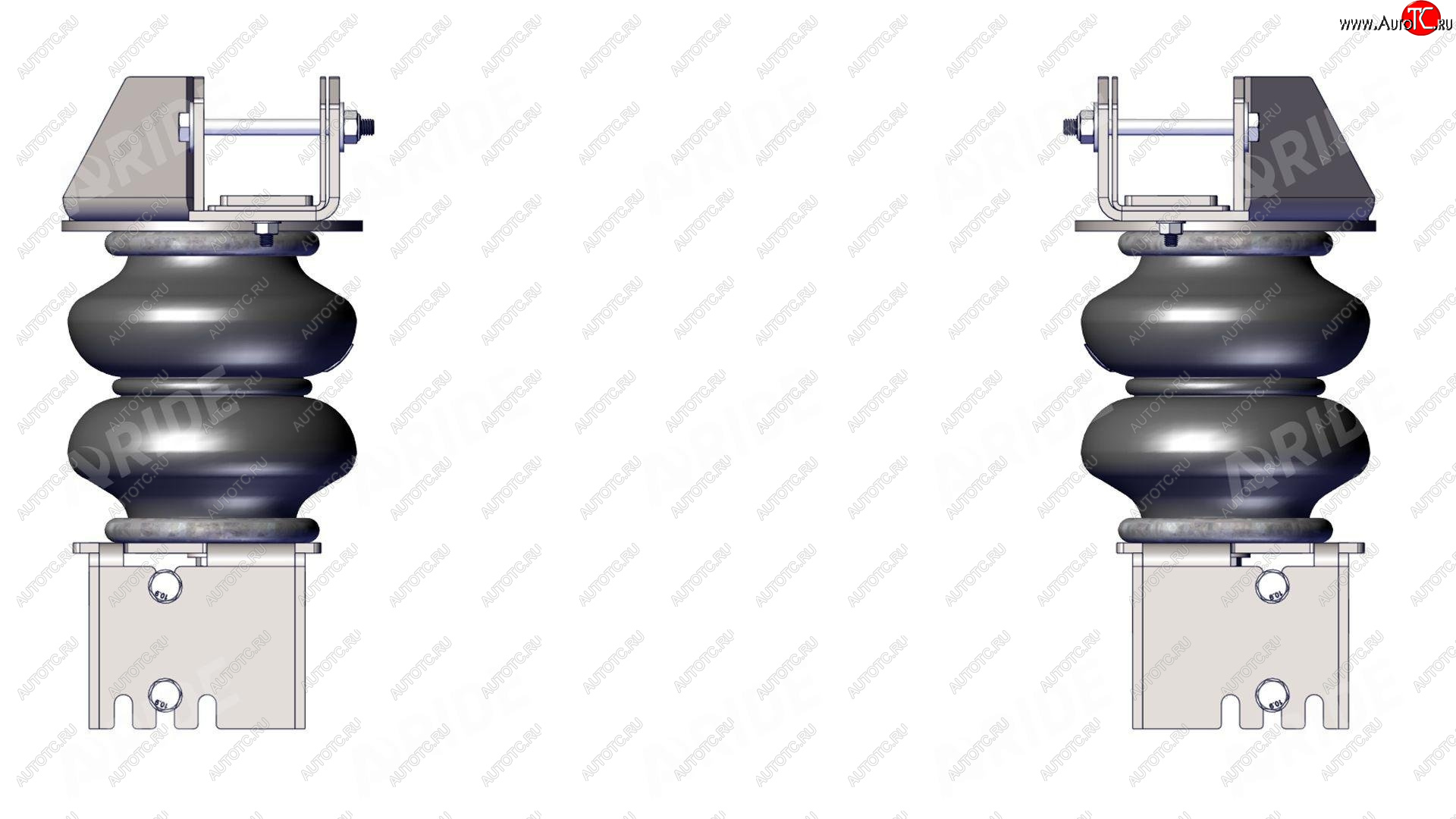 27 999 р. Пневмоподвеска MERCEDES Sprinter 315  VOLKSWAGEN Crafter 35 (07-13), грузовой, задняя ось Арайд 41012  с доставкой в г. Керчь