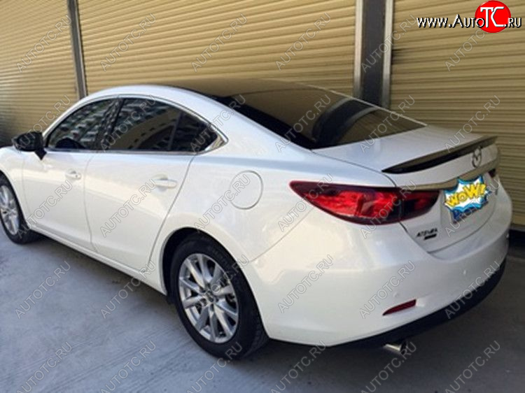 3 399 р.     Спойлер Mazda 6 GJ седан (12-н.в.) черный  mz6gj-spn02  с доставкой в г. Керчь