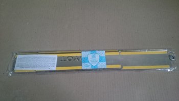 919 р.     Накладки на пороги TOYOTA RAV 4 2013-2014 Штамп  ttr44-npld0  с доставкой в г. Керчь. Увеличить фотографию 1