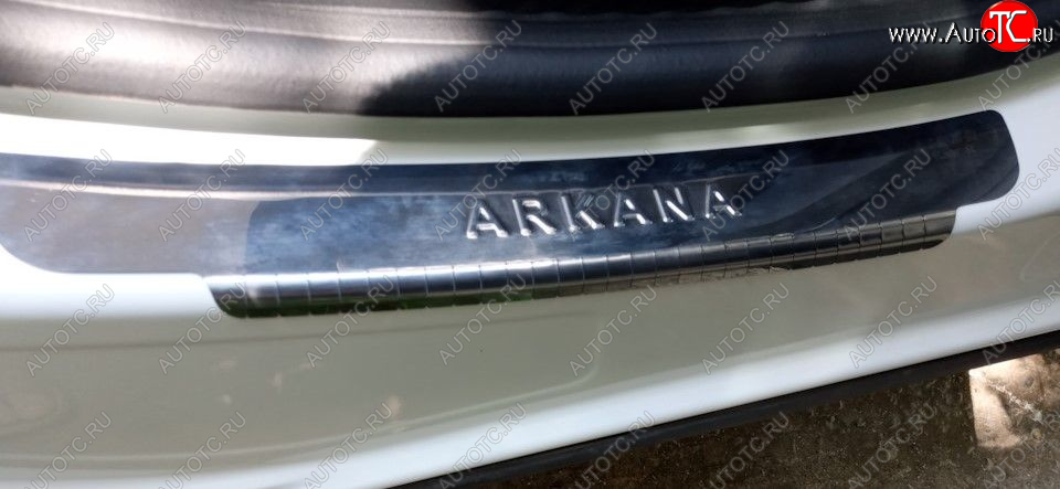 1 439 р.     Накладки на пороги RENAULT Arkana 2019~ (Prime)  rnark-nppl0  с доставкой в г. Керчь