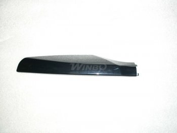Накладка рейлинга крыши OE Style winbo-russia Toyota Land Cruiser Prado  J150 (2009-2025) дорестайлинг, 1-ый рестайлинг, 2-ой рестайлинг, 3-ий рестайлинг ((черные) задняя правая)