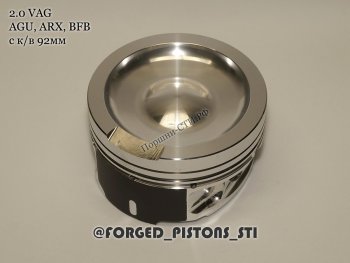 17 999 р. Поршни СТИ VolksWagen 2,0 AGU (CR=8,5) под кольца 1,21,52,0  156178986  с доставкой в г. Керчь. Увеличить фотографию 1
