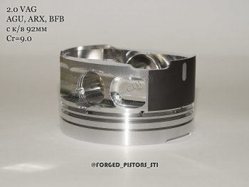 17 999 р. Поршни СТИ VolksWagen 2,0 AGU (CR=9,0) кольца 1,21,52,0  156178987  с доставкой в г. Керчь. Увеличить фотографию 4